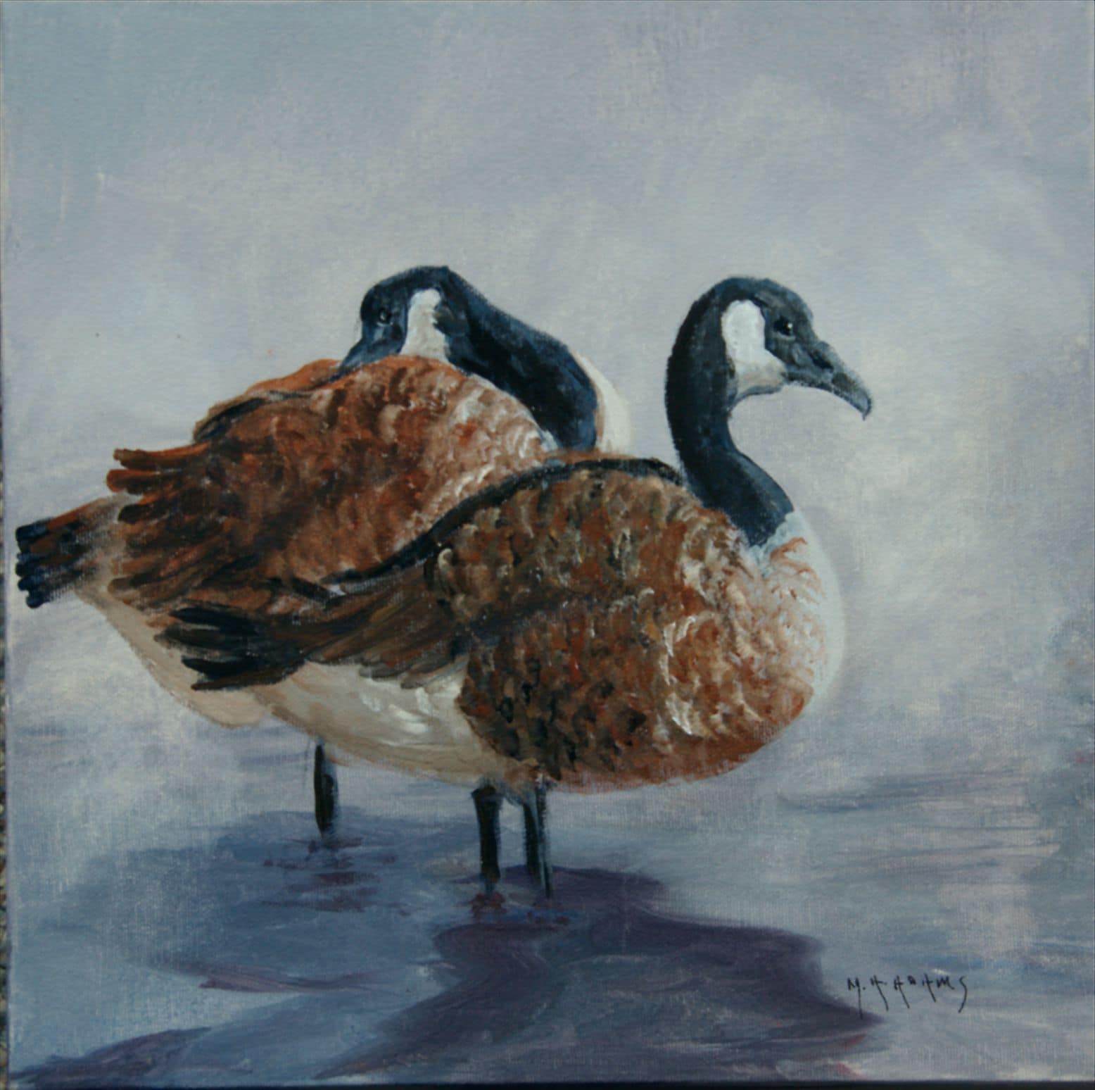 Acrylic on Gallery board