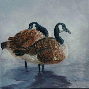 Acrylic on Gallery board